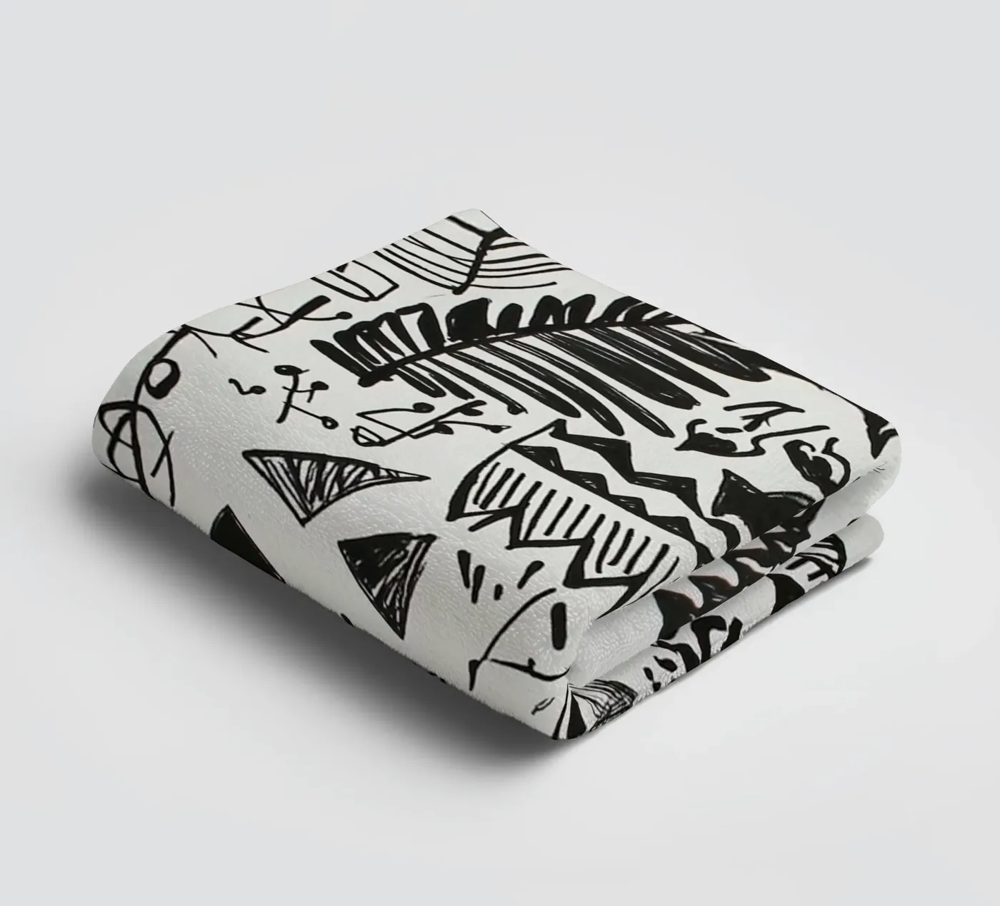 Happiness Pattern towel by Motivate-Today