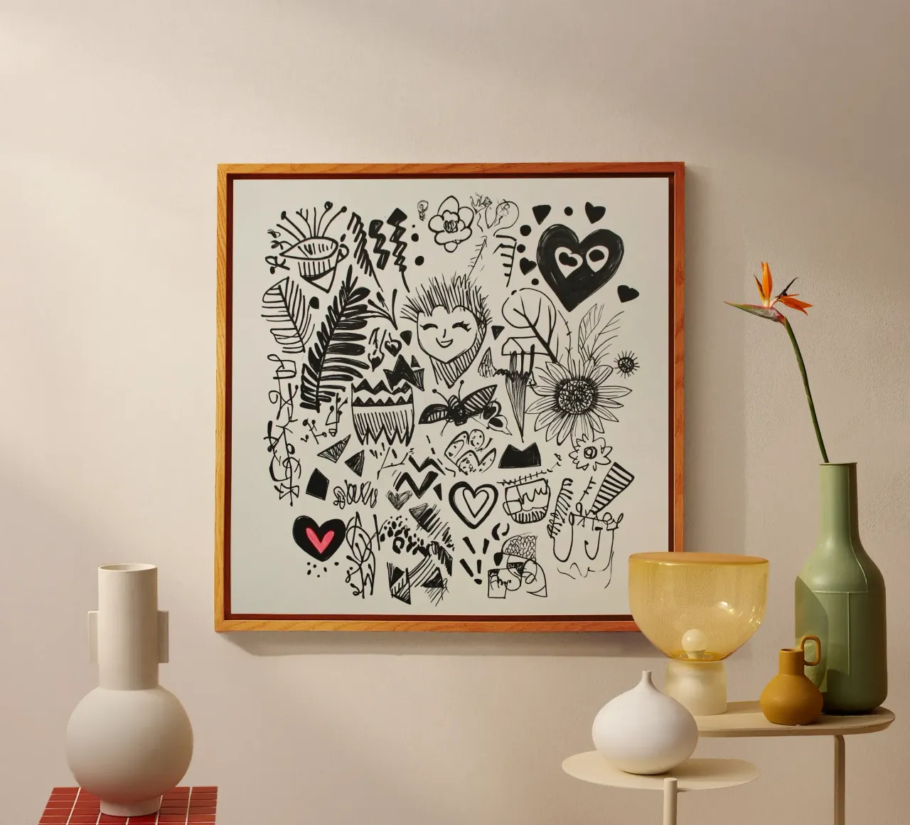 Modello di felicità plexiglass da Motivate-Today