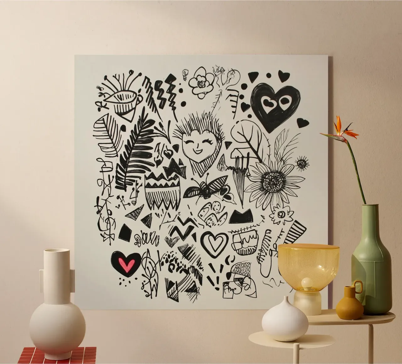 Modello di felicità plexiglass da Motivate-Today