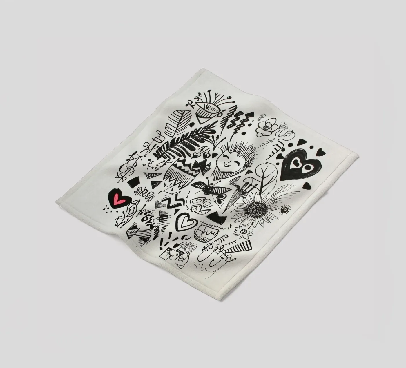 Happiness Pattern Fleecedecke von Motivate-Today