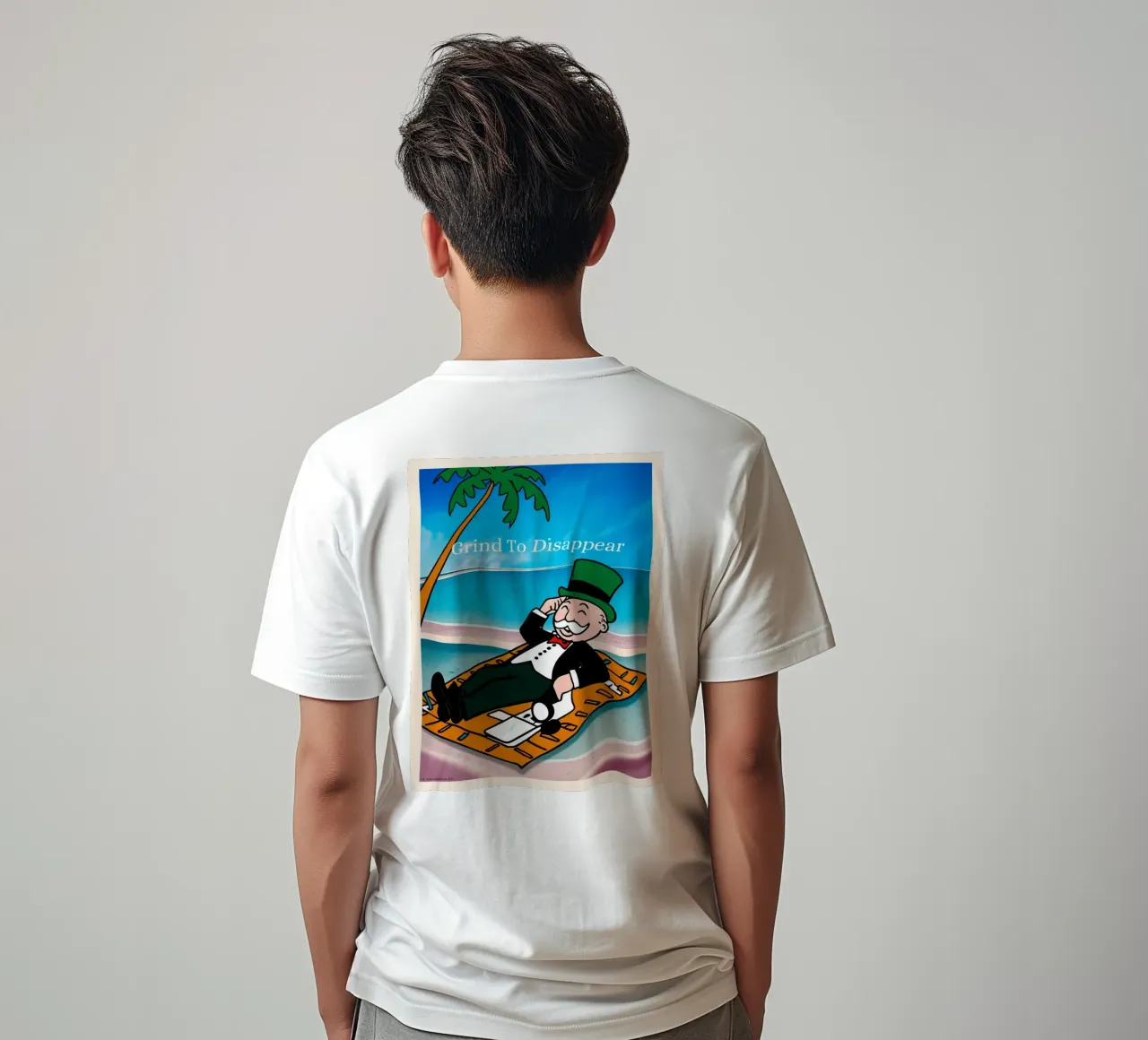 Grind to Disappear t-shirt da personalgrowth