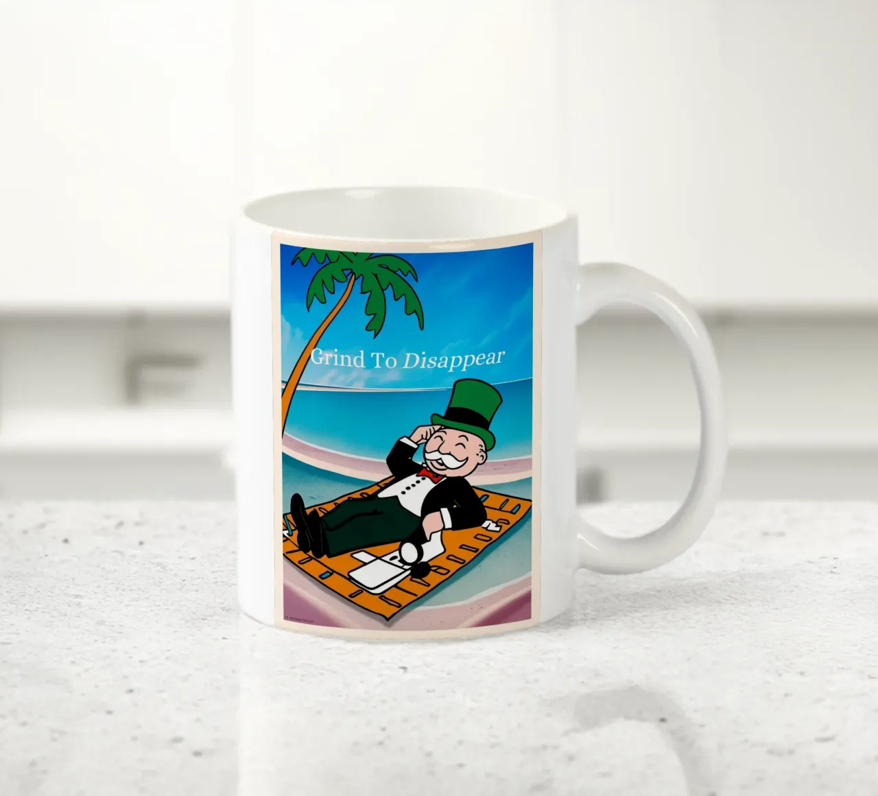 Grind to Disappear tazza in ceramica da personalgrowth