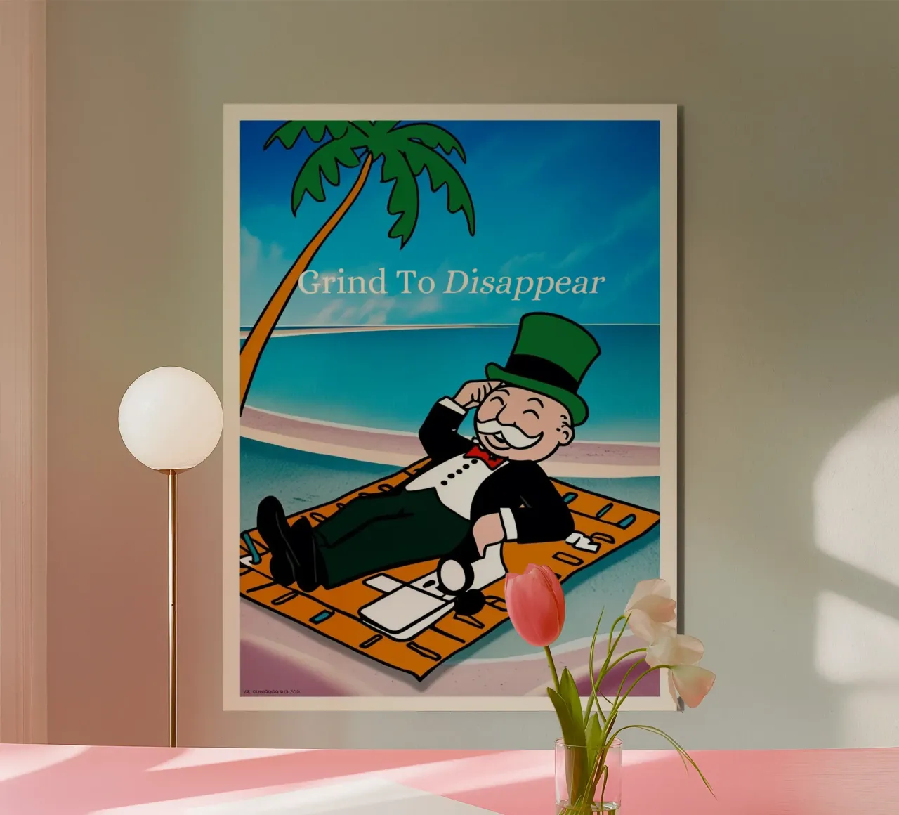 Grind to Disappear alluminio dibond da personalgrowth