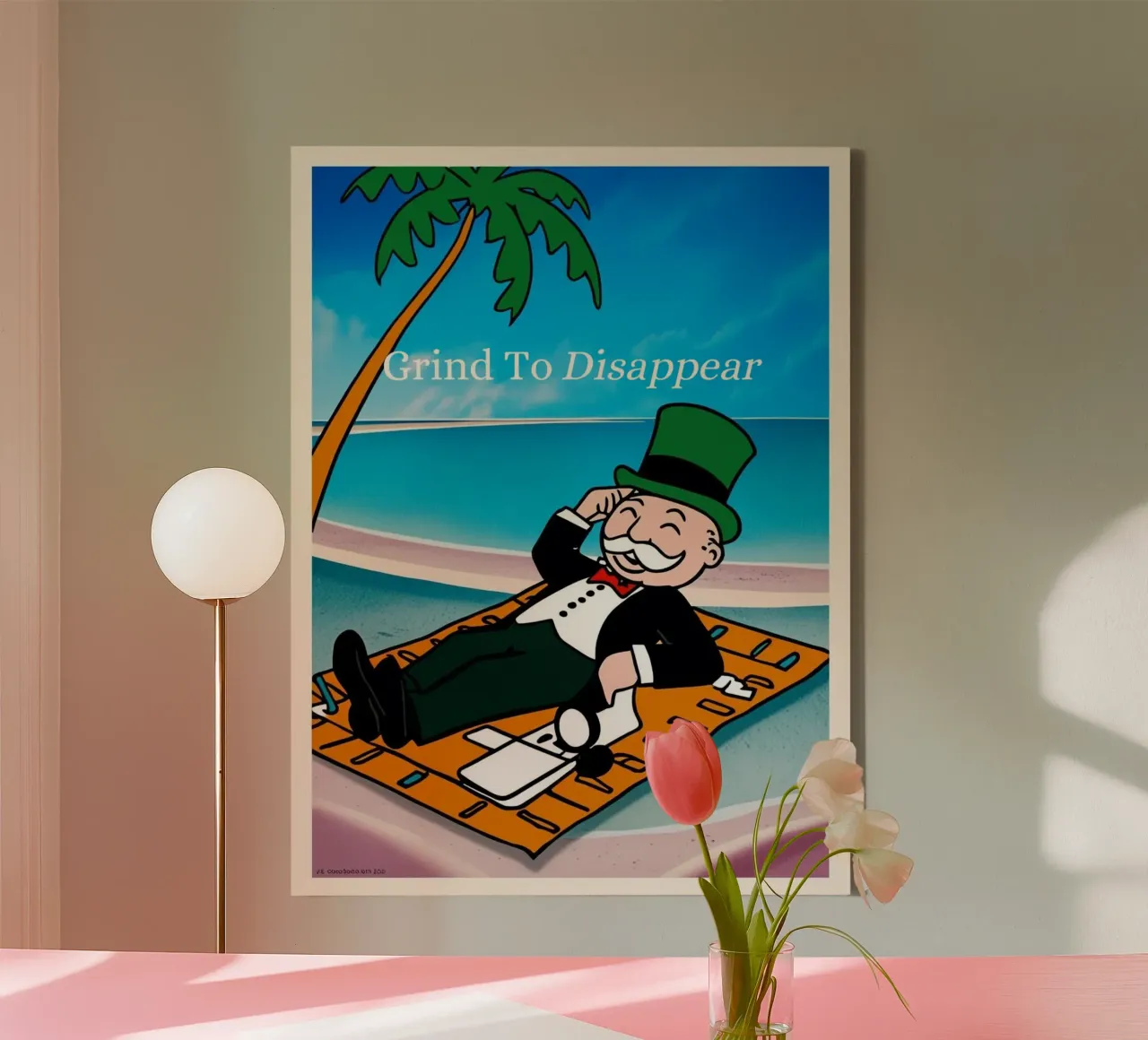 Grind to Disappear tela da personalgrowth