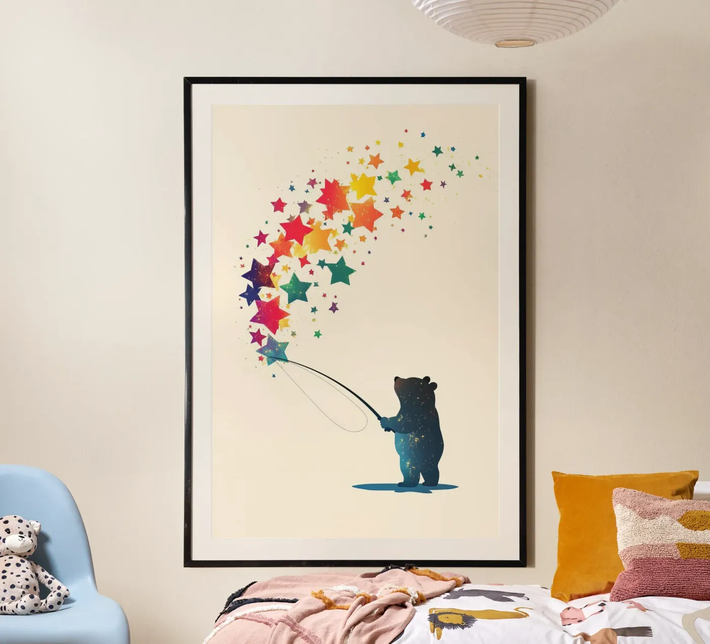 Dreamcatcher bear poster by DreamPixel
