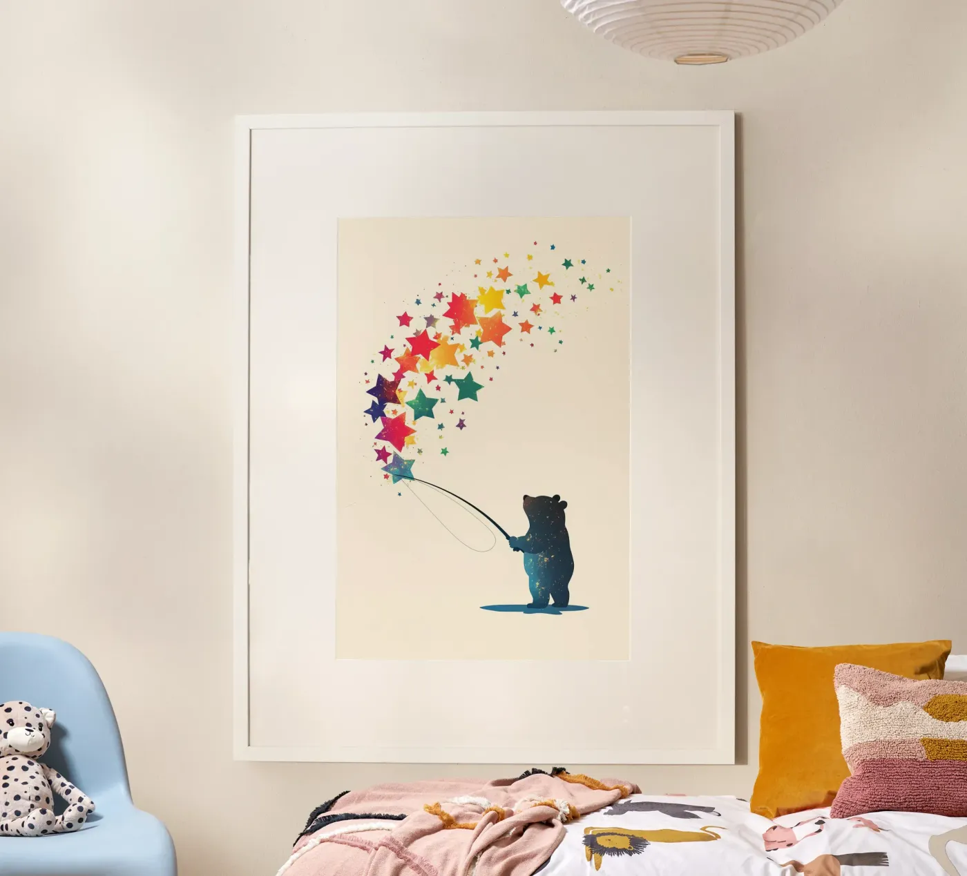 Dreamcatcher bear poster by DreamPixel