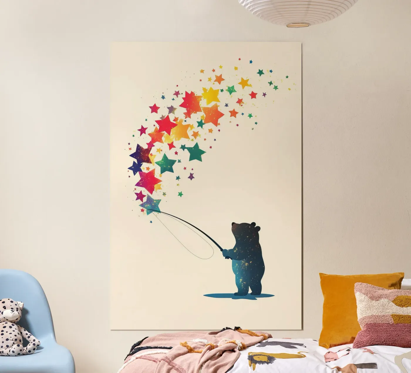 Dreamcatcher bear poster by DreamPixel