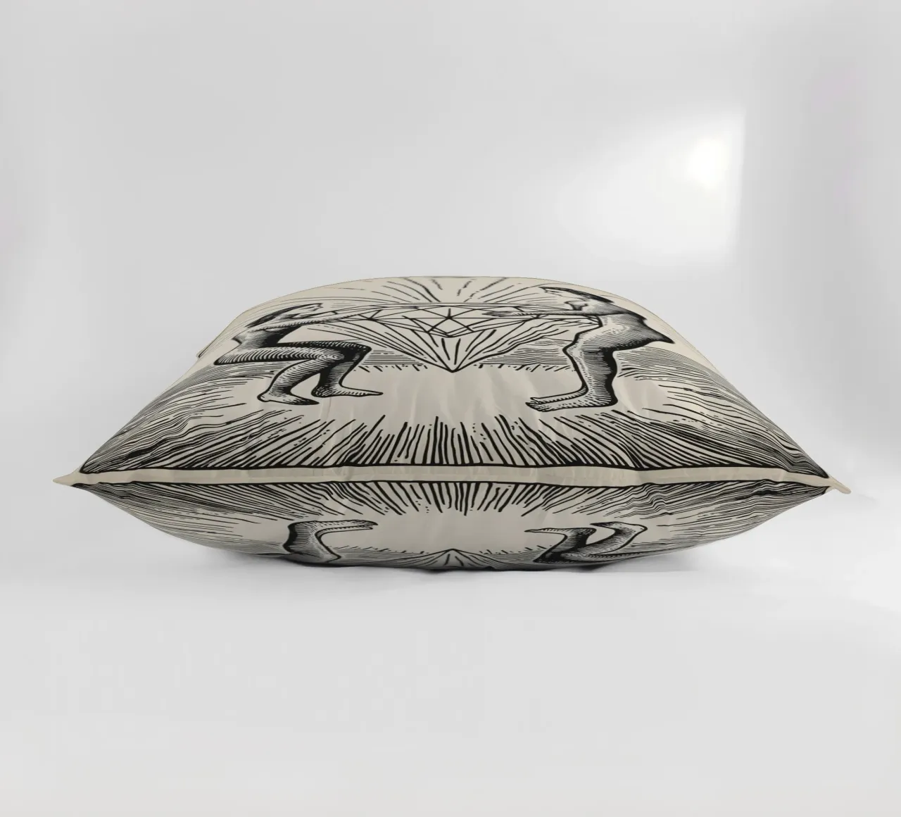 Relationships create diamonds cuscino da personalgrowth