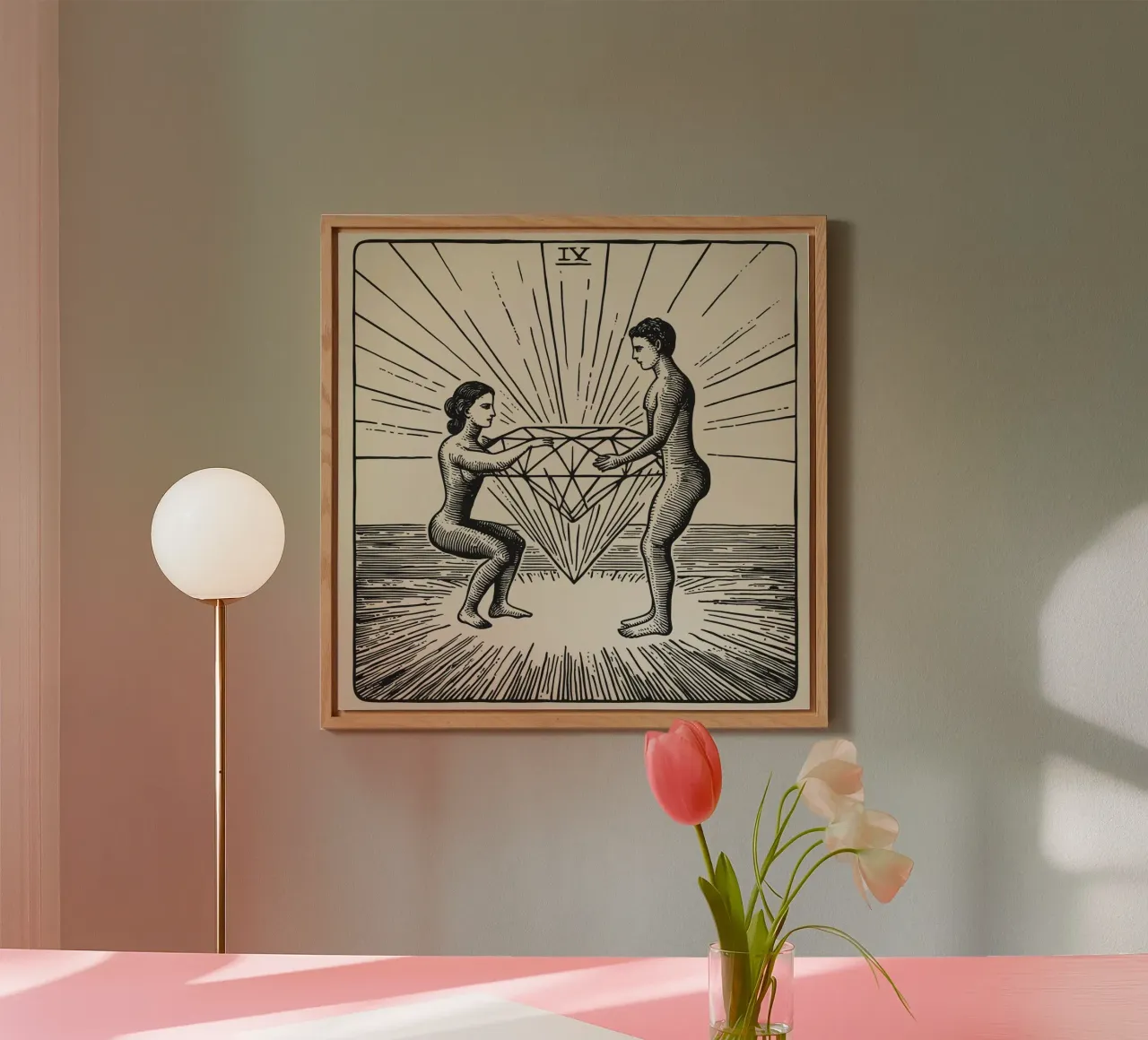 Relationships create diamonds alluminio dibond da personalgrowth