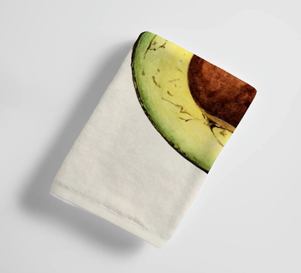 Amanda Almira Newton - Zwei Avocados asciugamano da bagno da Old Masters