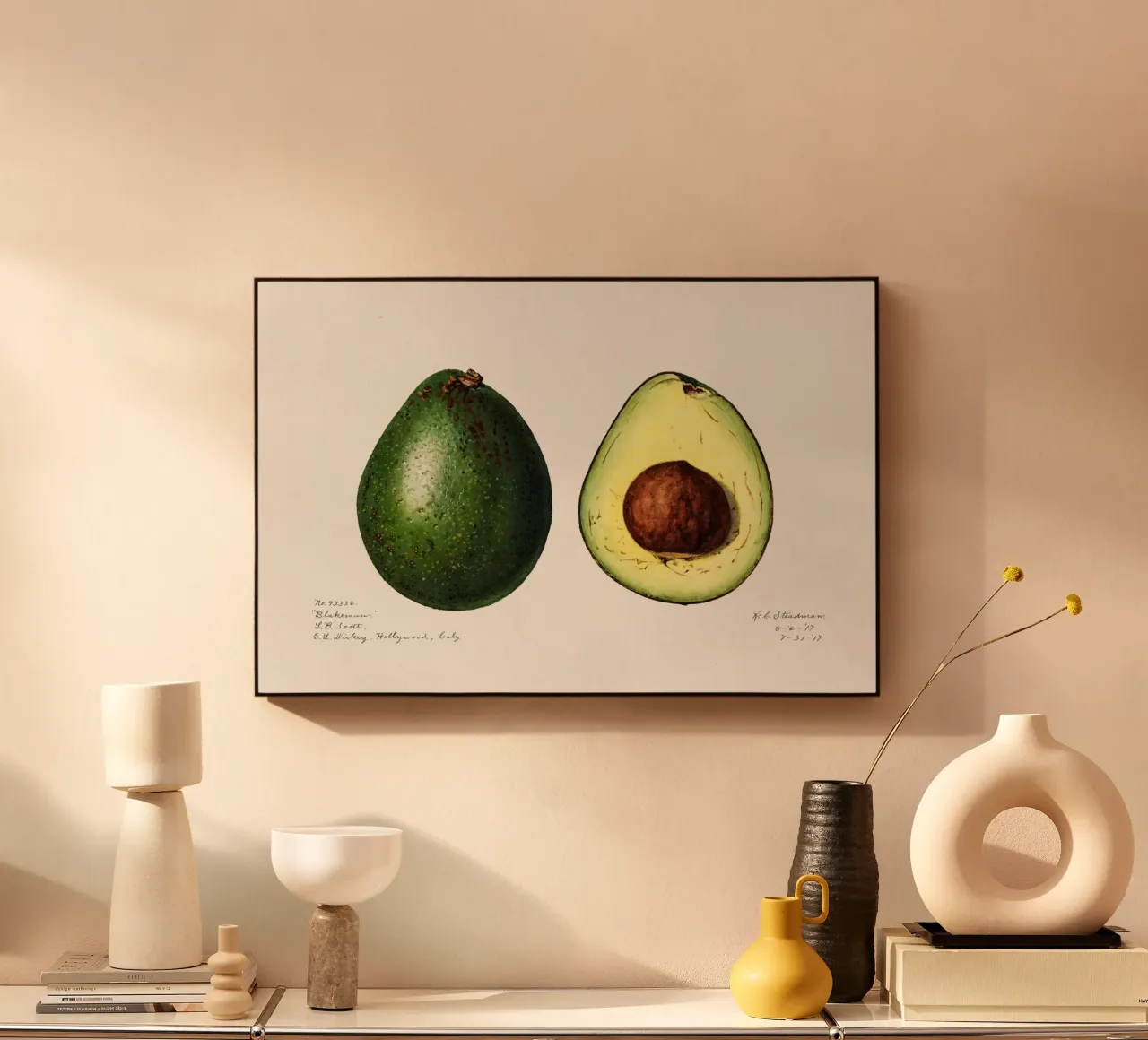 Amanda Almira Newton - Zwei Avocados alluminio dibond da Old Masters