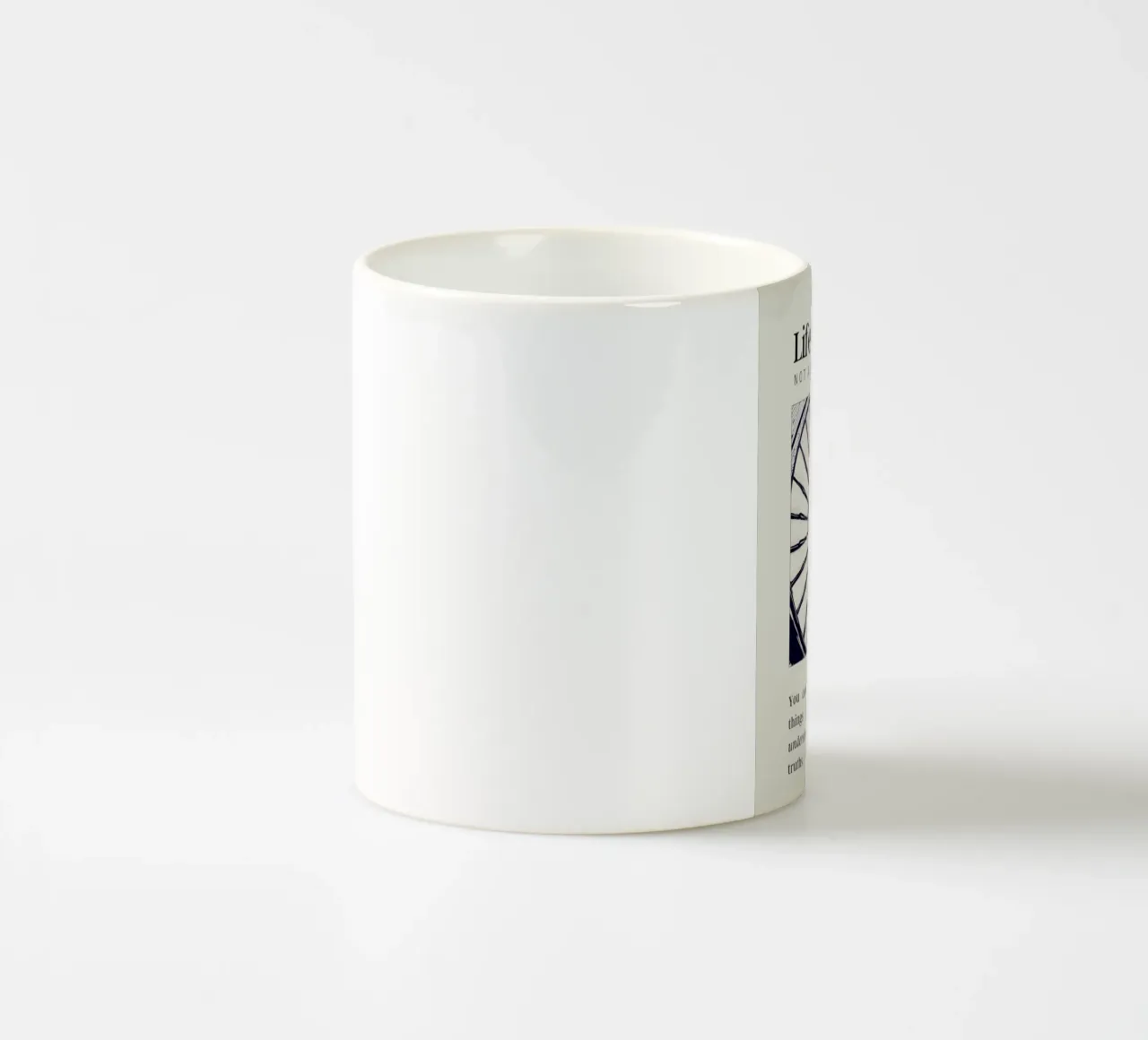 Life Is A Spiral tazza in ceramica da personalgrowth