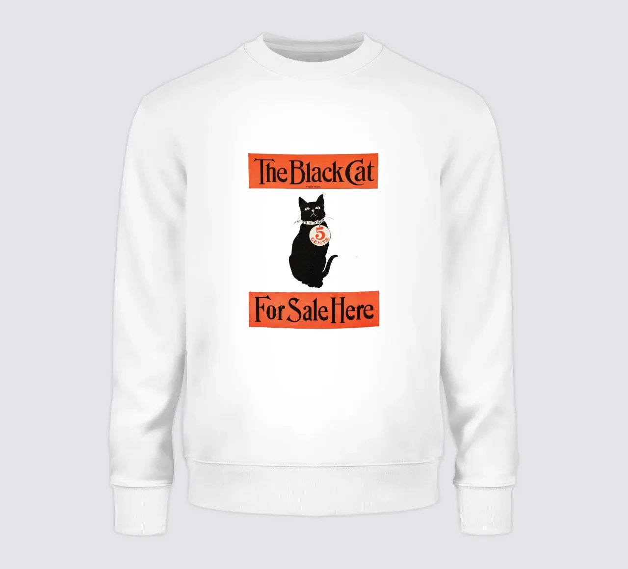 The black cat for sale here felpa da Old Masters