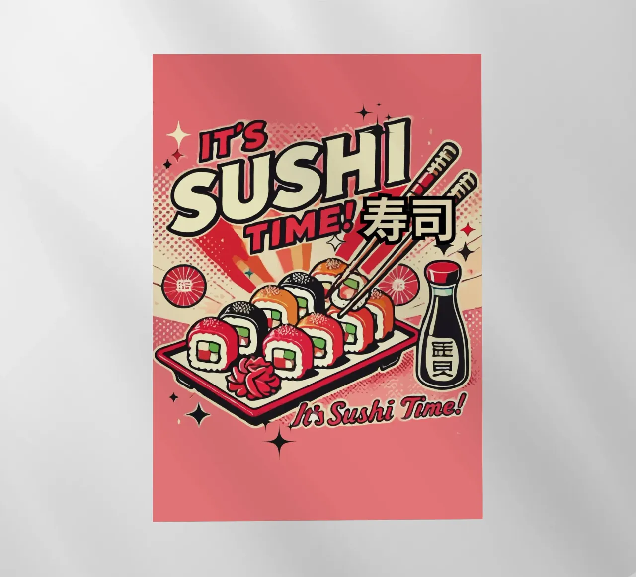 It's Sushi Time! pellicola backlit da ramosashop