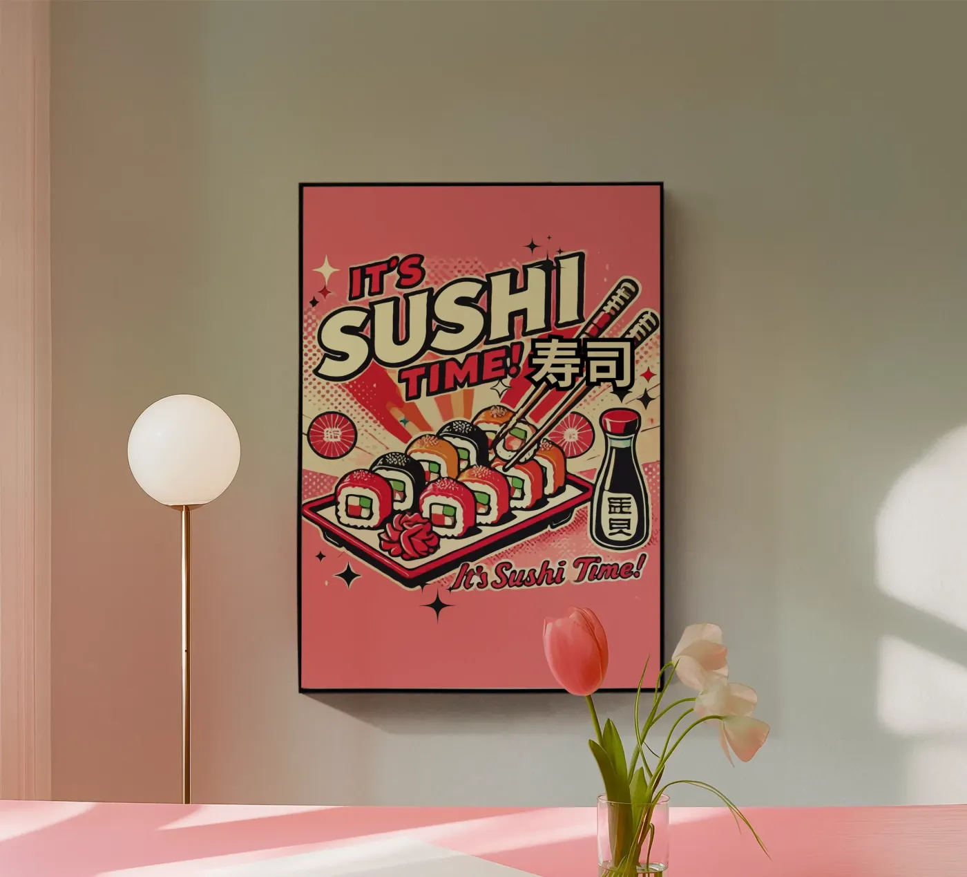It's Sushi Time! plexiglass da ramosashop