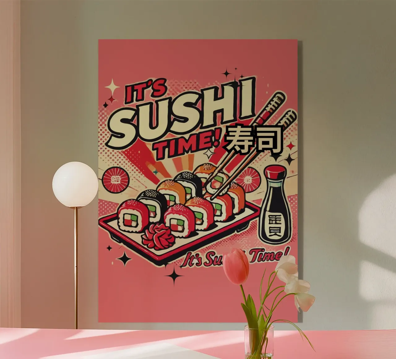 It's Sushi Time! plexiglass da ramosashop