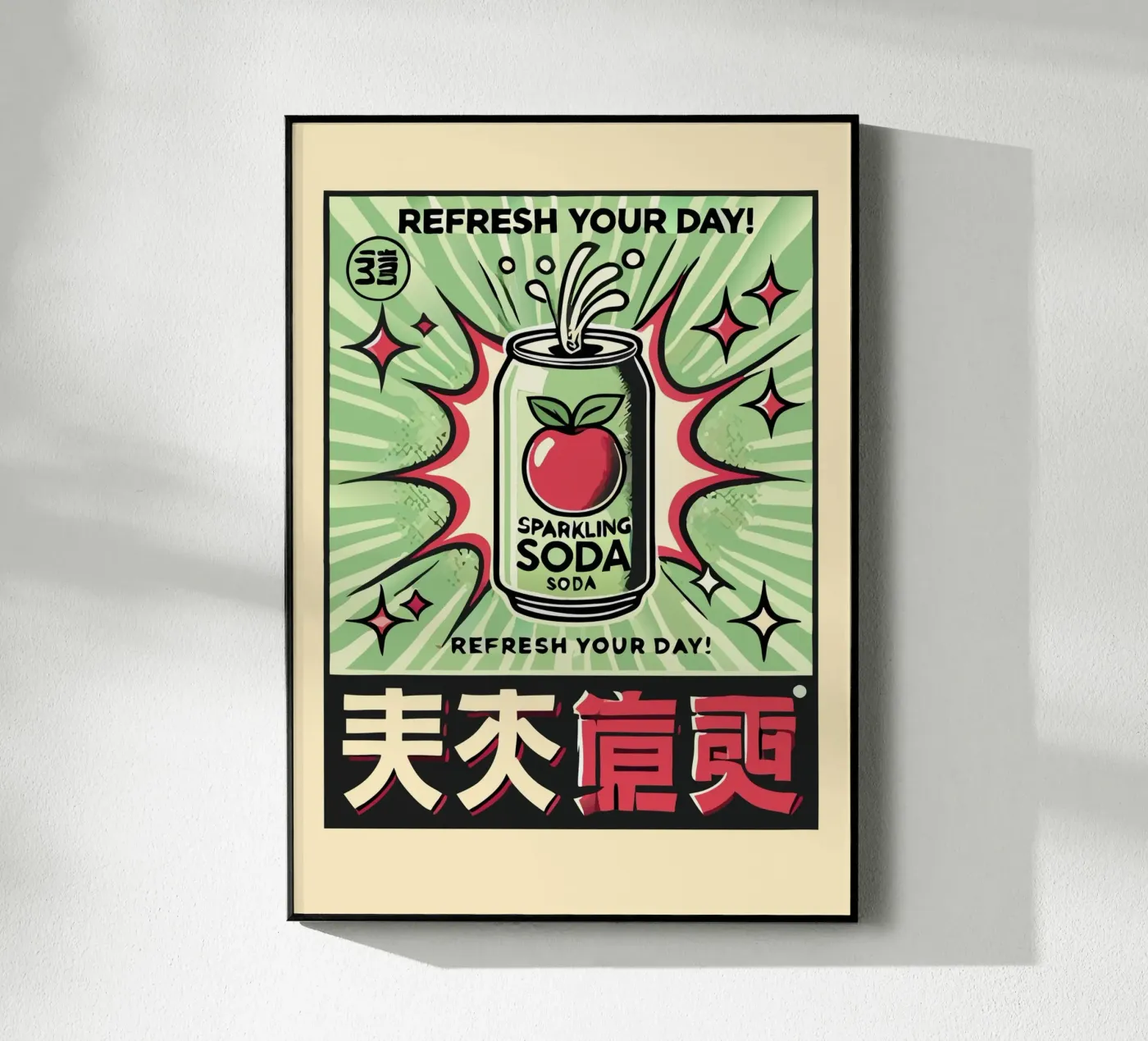 REFRESH YOUR DAY! plexiglas de ramosashop