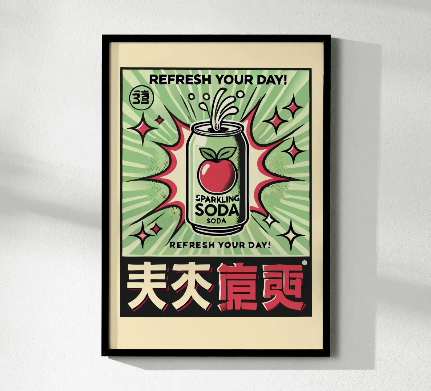 REFRESH YOUR DAY! poster by ramosashop