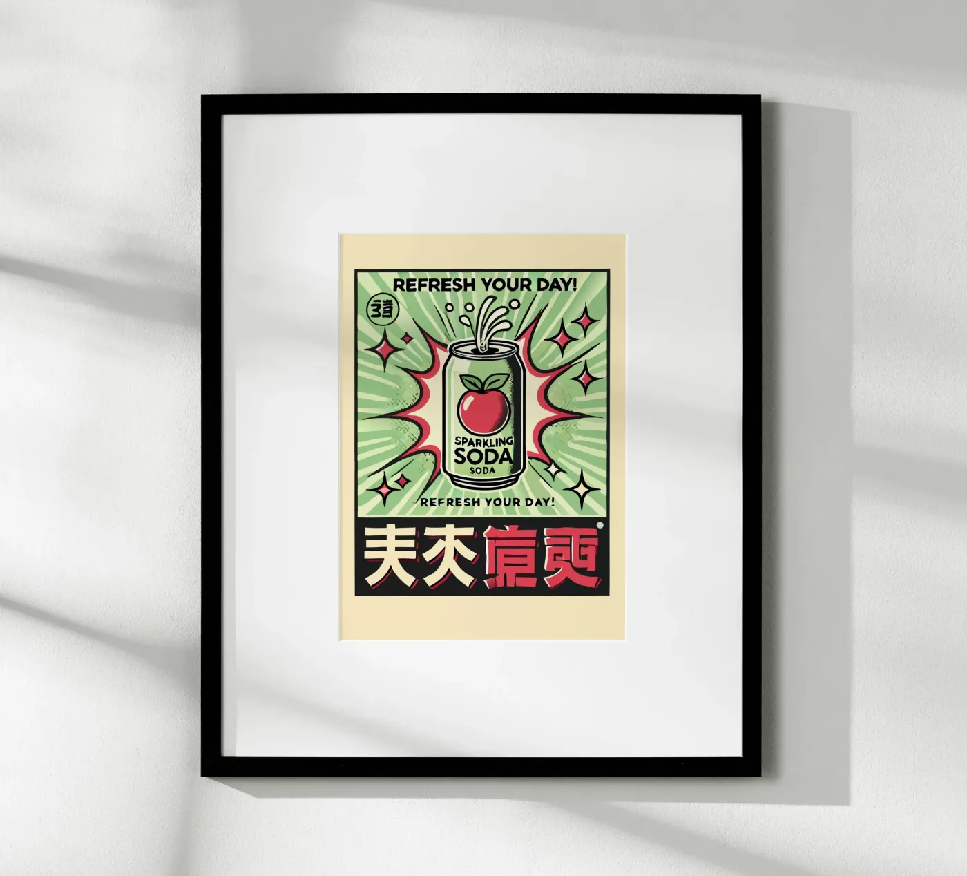 REFRESH YOUR DAY! poster by ramosashop