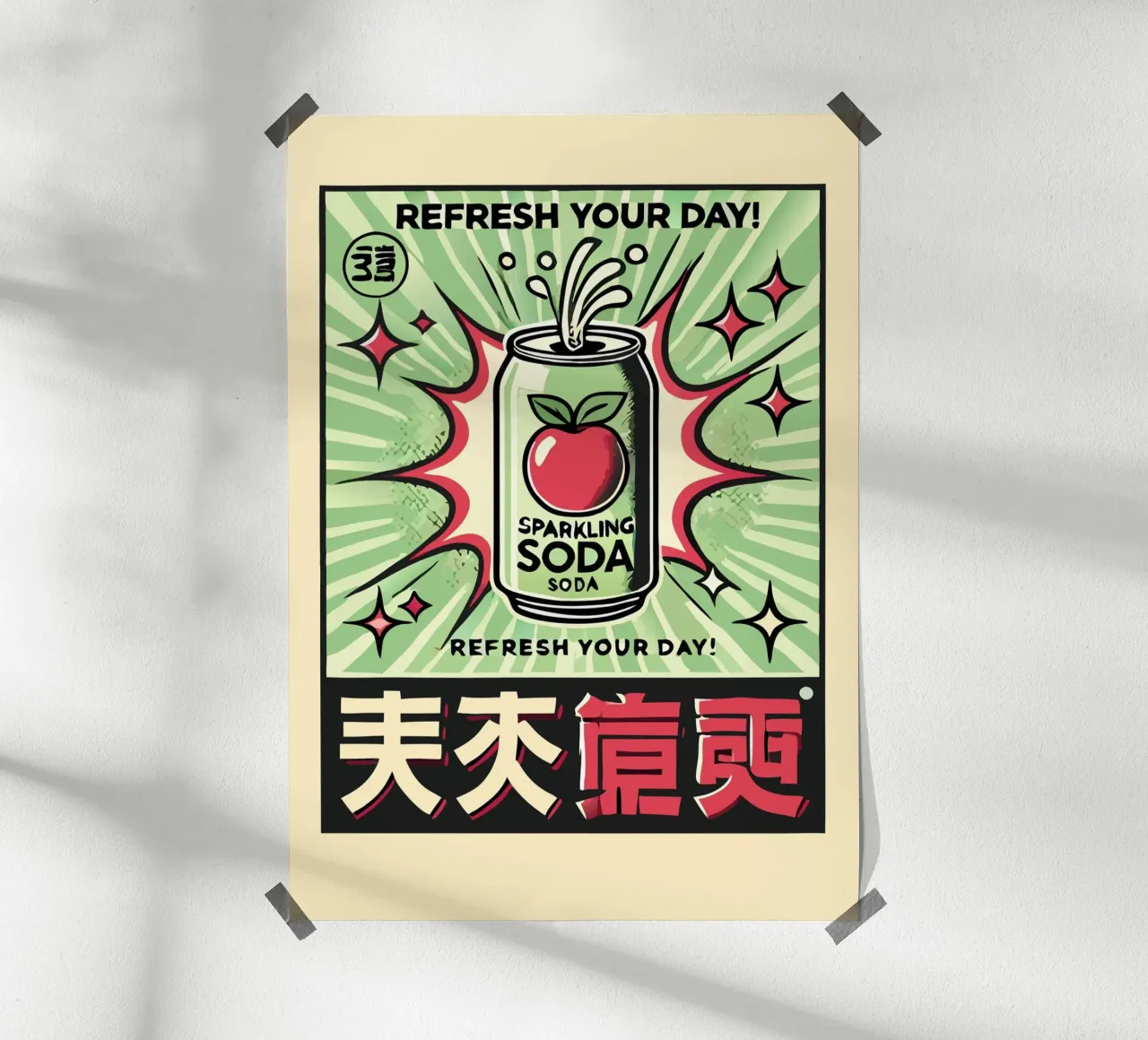 REFRESH YOUR DAY! poster da ramosashop