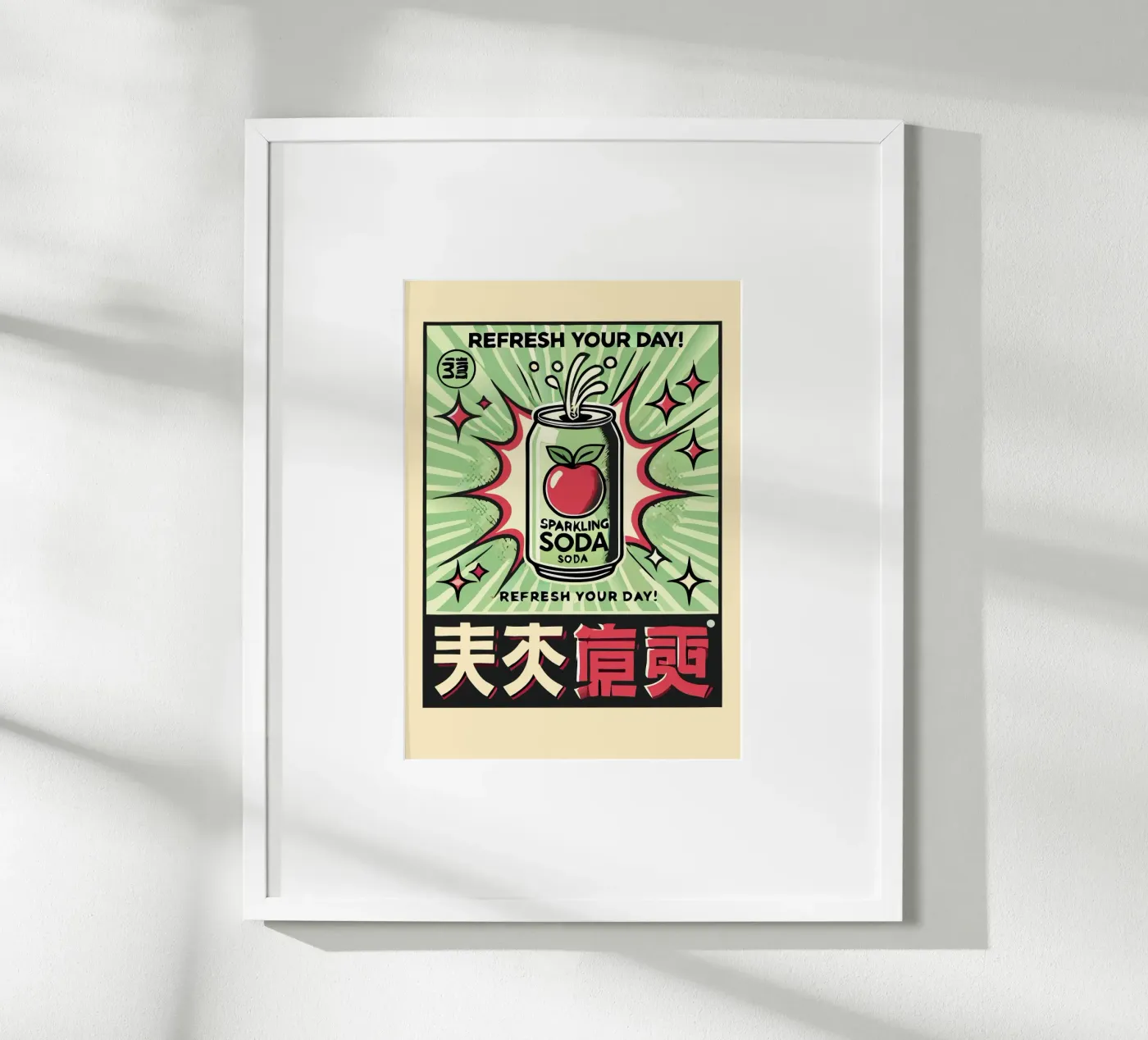 REFRESH YOUR DAY! poster by ramosashop