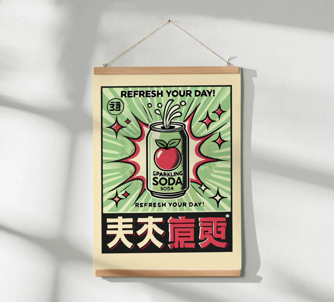 REFRESH YOUR DAY! poster by ramosashop