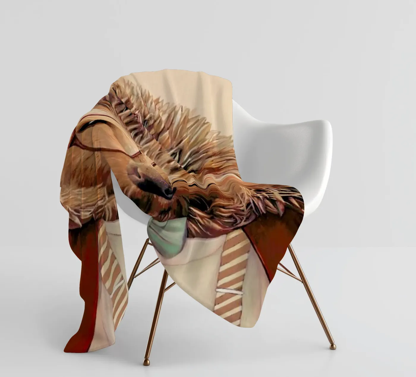 Hedgehog Fleecedecke von Animal Crew