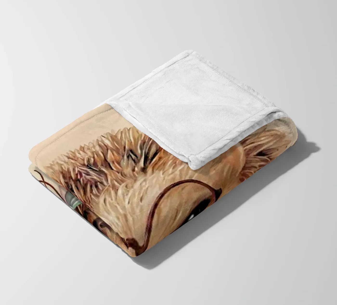 Hedgehog Fleecedecke von Animal Crew