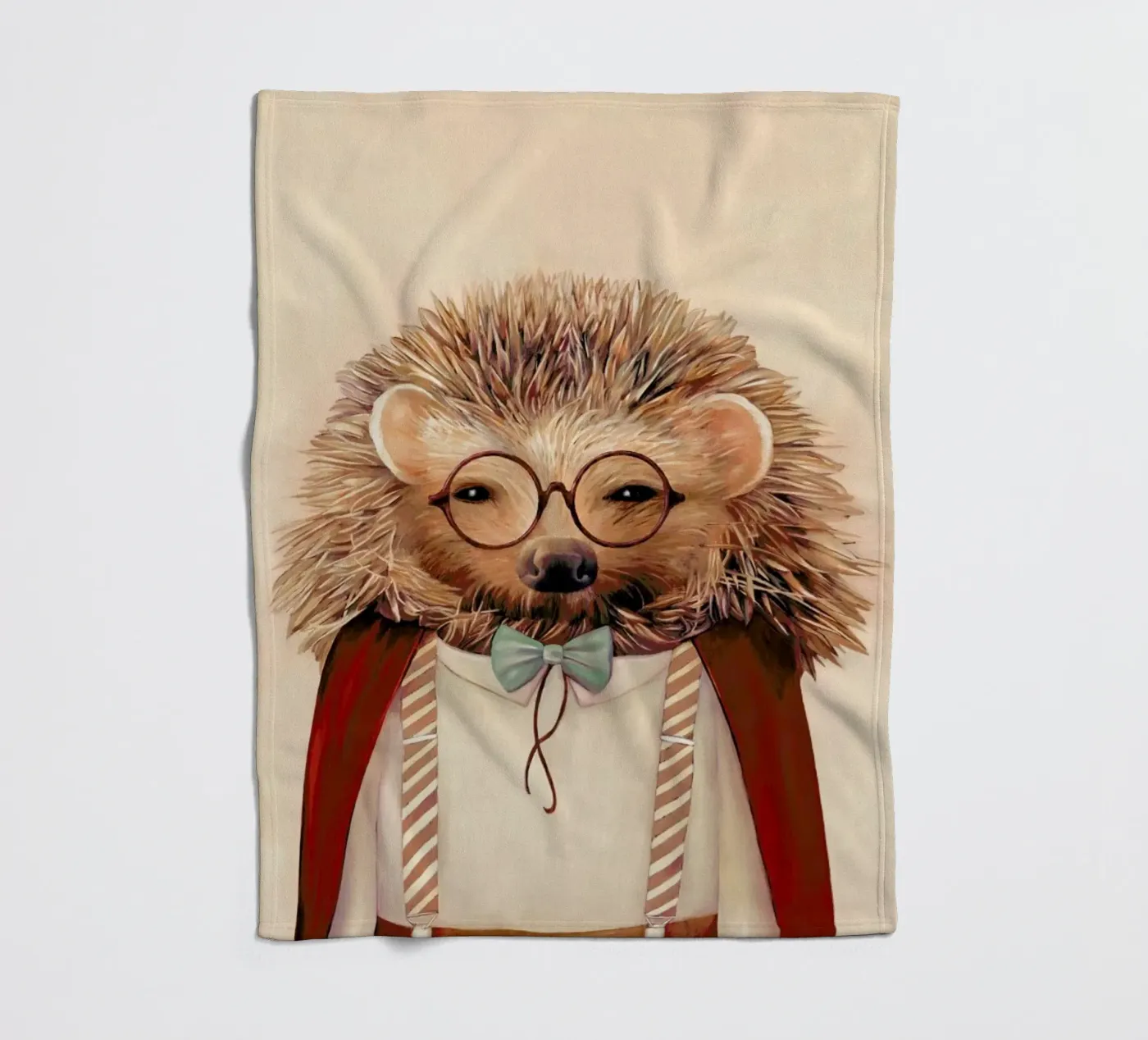 Hedgehog Fleecedecke von Animal Crew