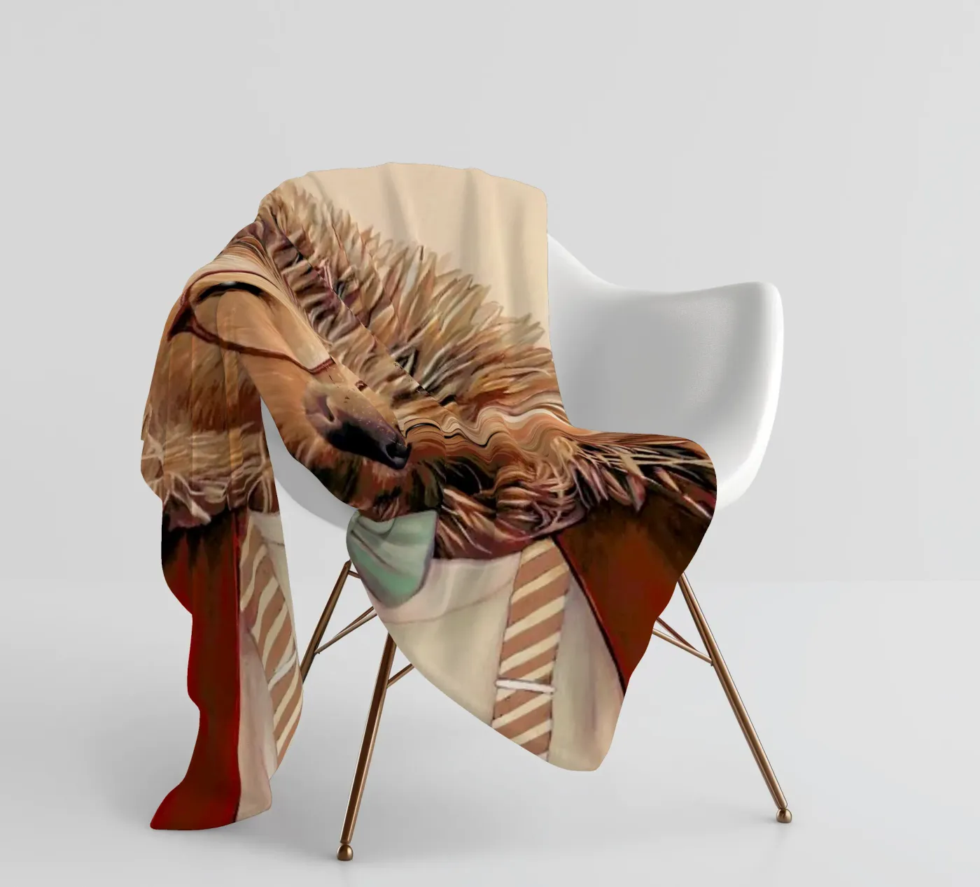 Hedgehog Fleecedecke von Animal Crew