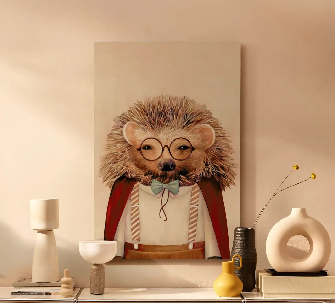 Hedgehog alluminio dibond da Animal Crew