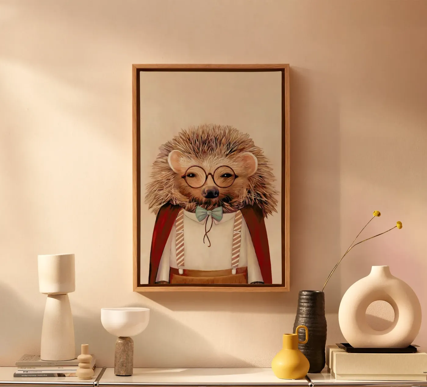Hedgehog canvas by Animal Crew