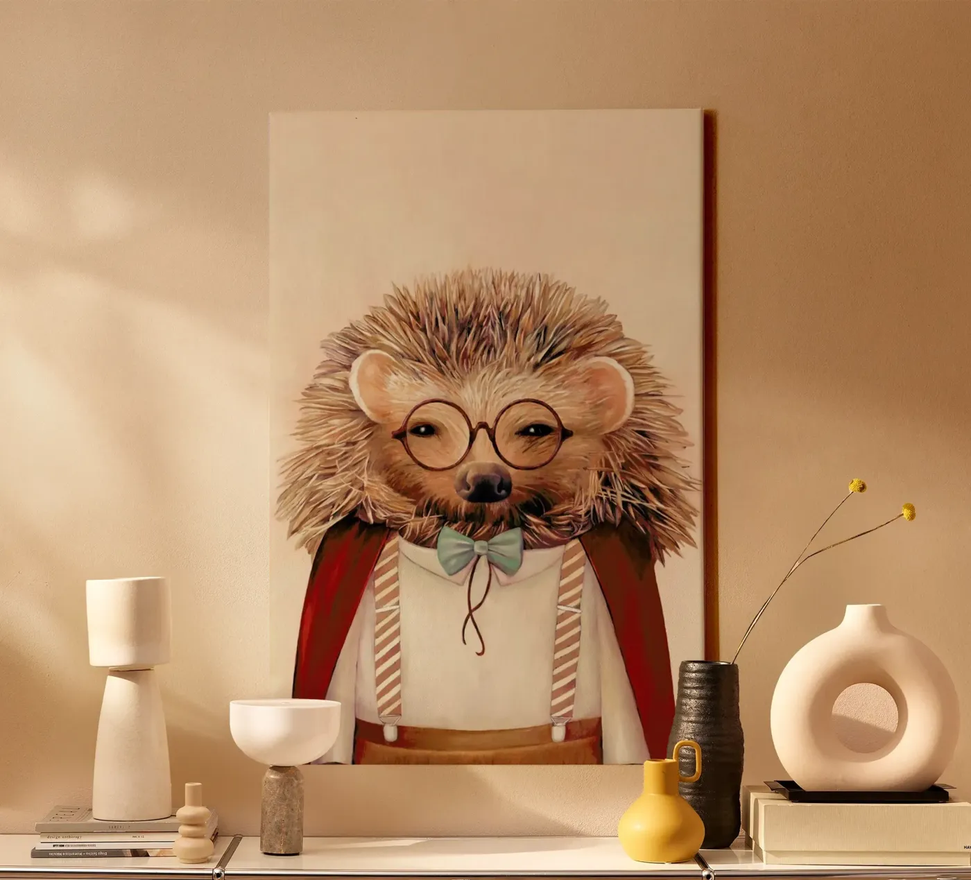 Hedgehog canvas by Animal Crew