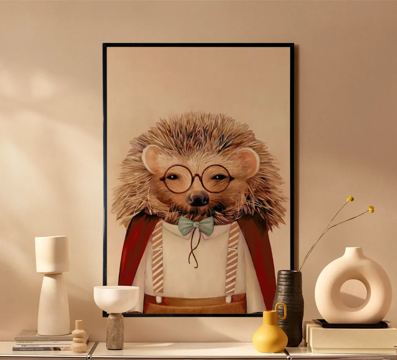 Hedgehog poster by Animal Crew