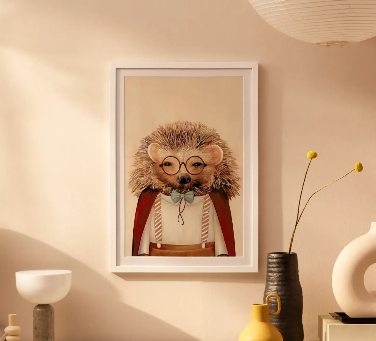 Hedgehog poster by Animal Crew