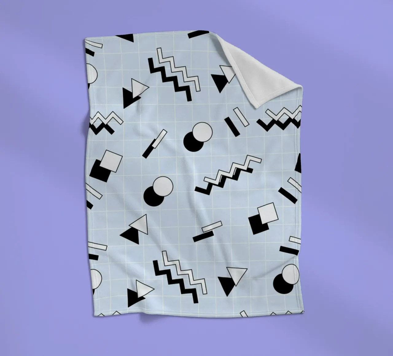 Memories fleece blanket by Hanna Kastl-Lungberg