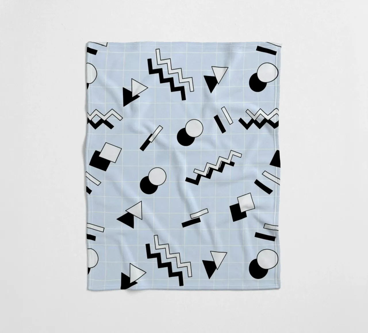 Memories fleece blanket by Hanna Kastl-Lungberg
