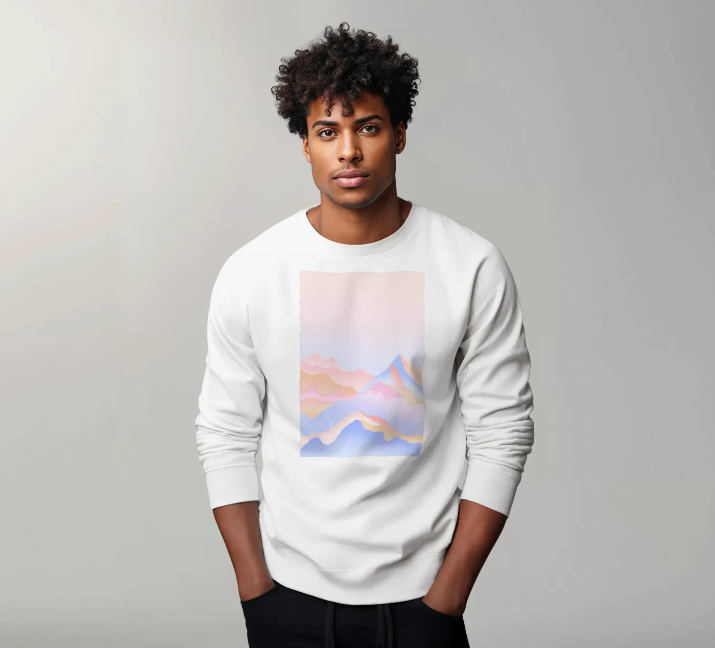 Mount sweatshirt by Hanna Kastl-Lungberg