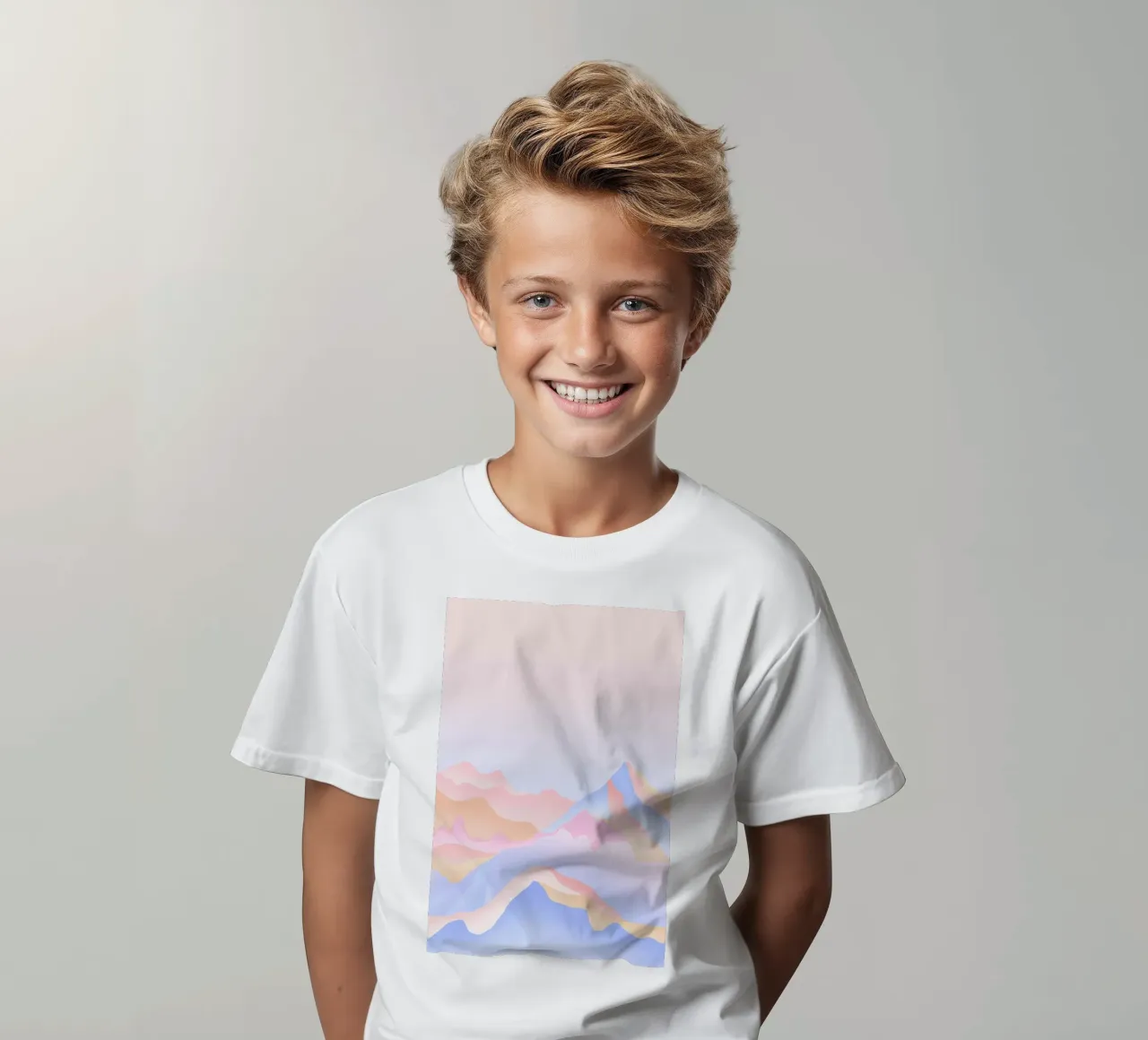 Mount kinder t-shirt van Hanna Kastl-Lungberg