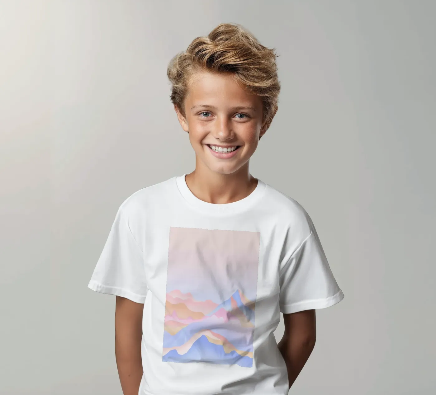 Mount kinder t-shirt van Hanna Kastl-Lungberg