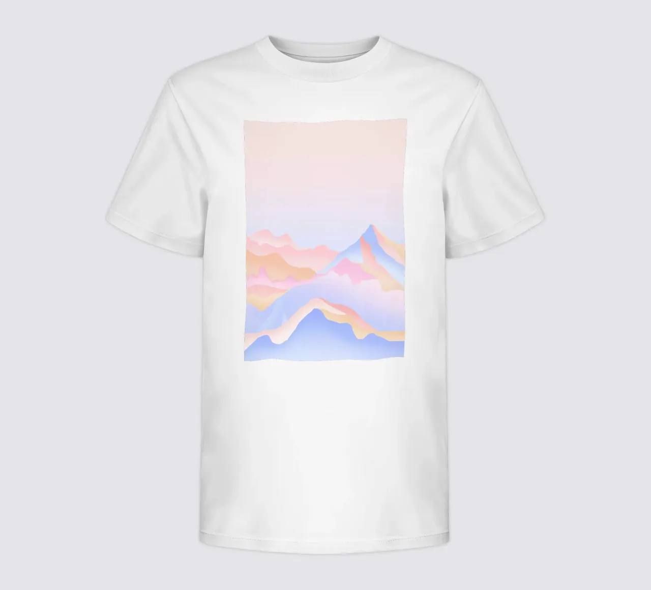 Mount kinder t-shirt van Hanna Kastl-Lungberg