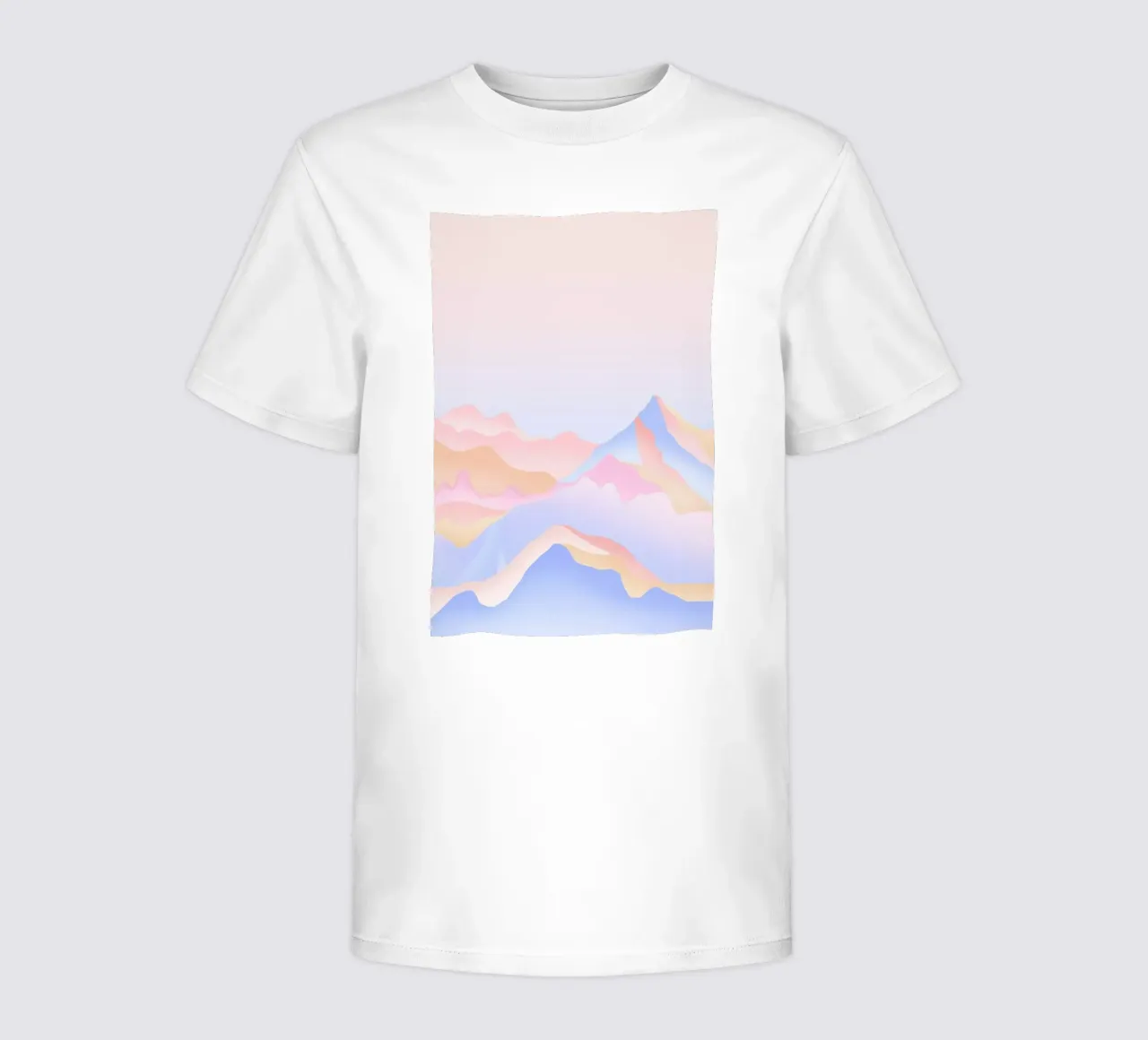 Mount kinder t-shirt van Hanna Kastl-Lungberg