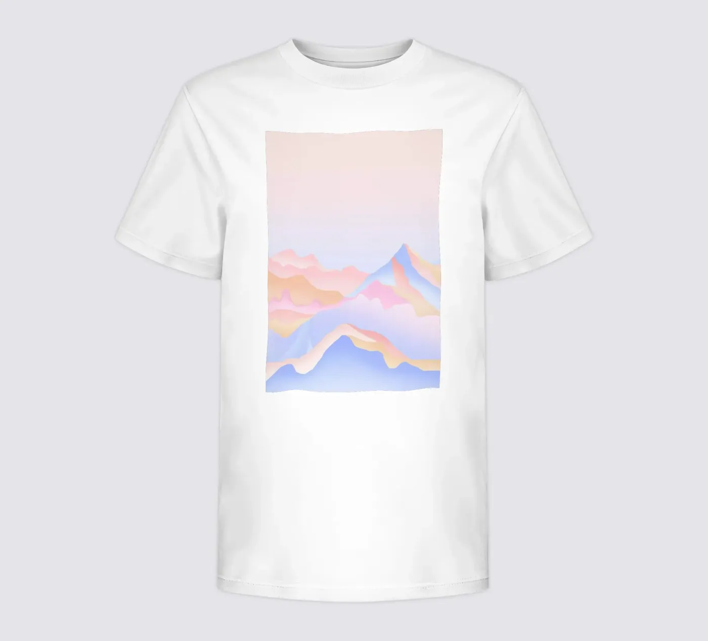 Mount kinder t-shirt van Hanna Kastl-Lungberg