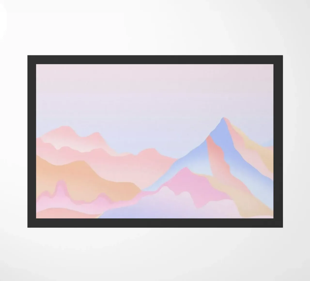 Mount doormat by Hanna Kastl-Lungberg