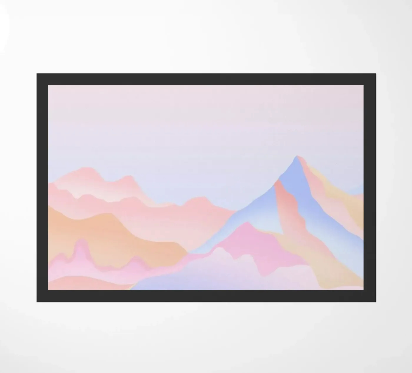 Mount doormat by Hanna Kastl-Lungberg