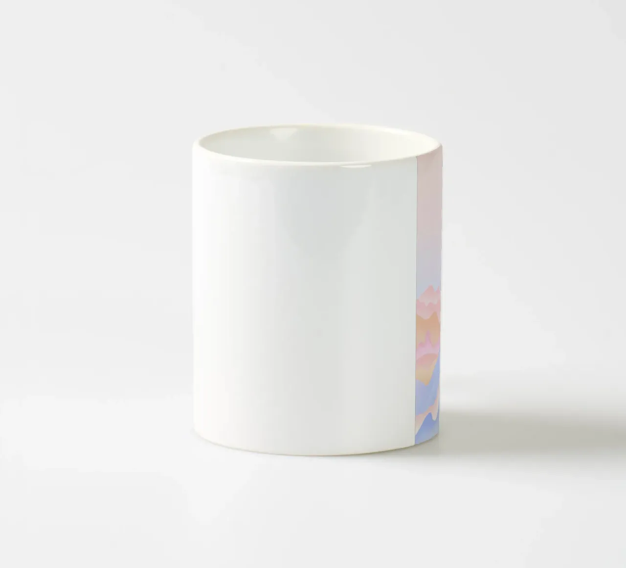Mount tazza in ceramica da Hanna Kastl-Lungberg