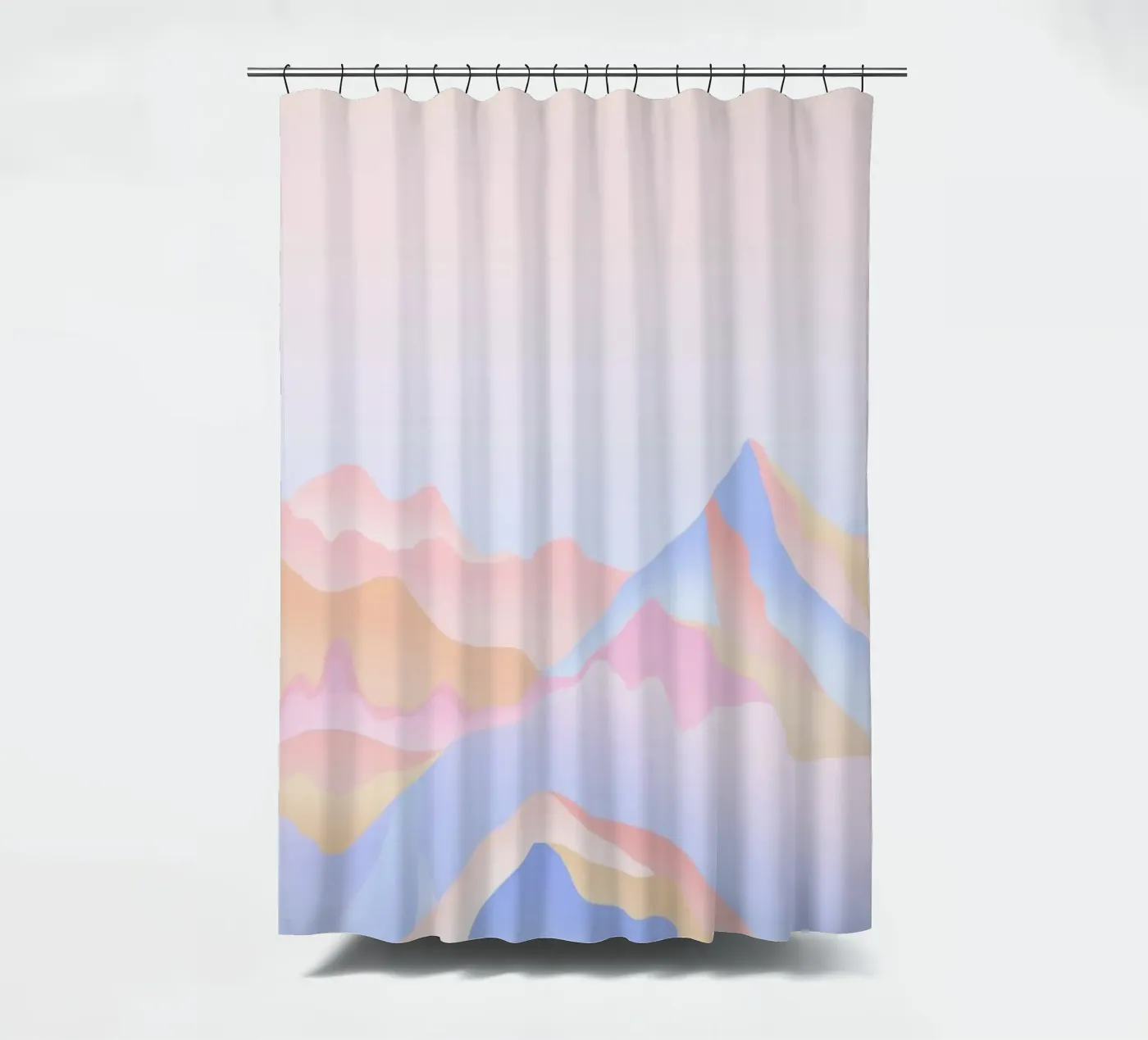 Mount douchegordijn van Hanna Kastl-Lungberg