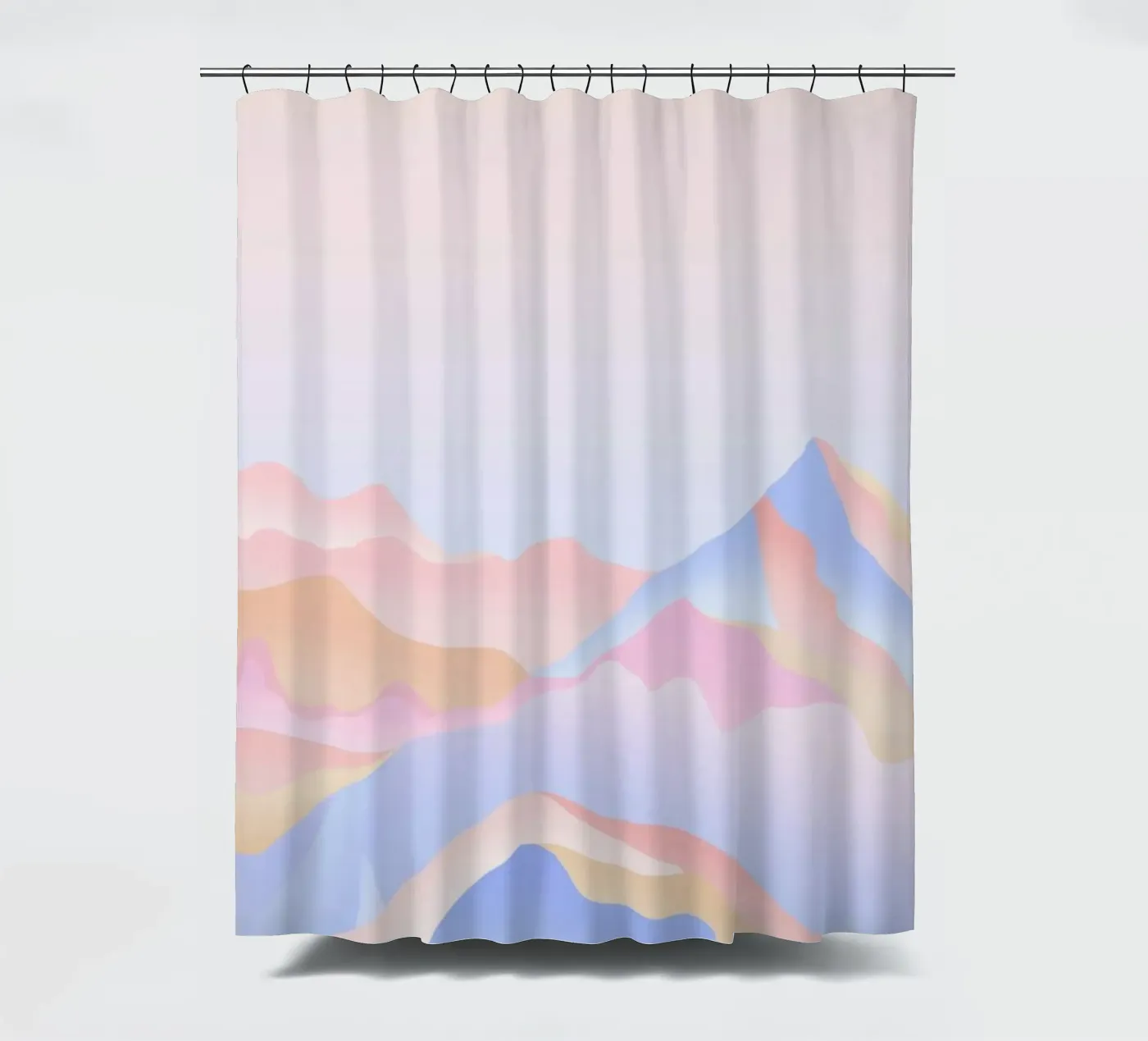 Mount douchegordijn van Hanna Kastl-Lungberg