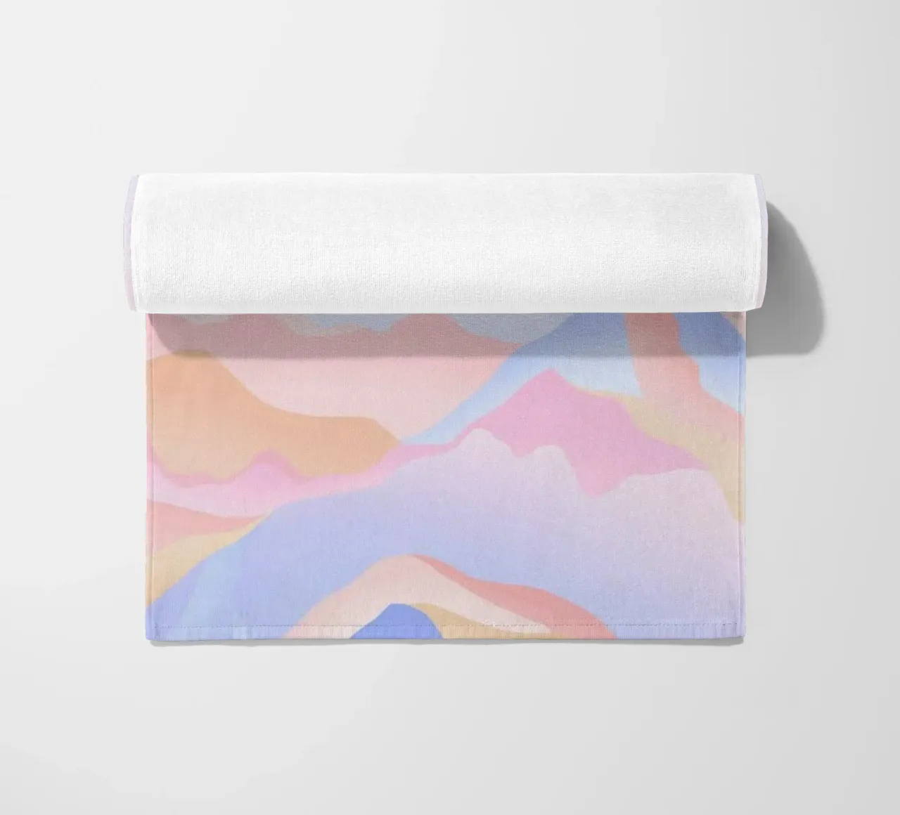Mount beach towel by Hanna Kastl-Lungberg