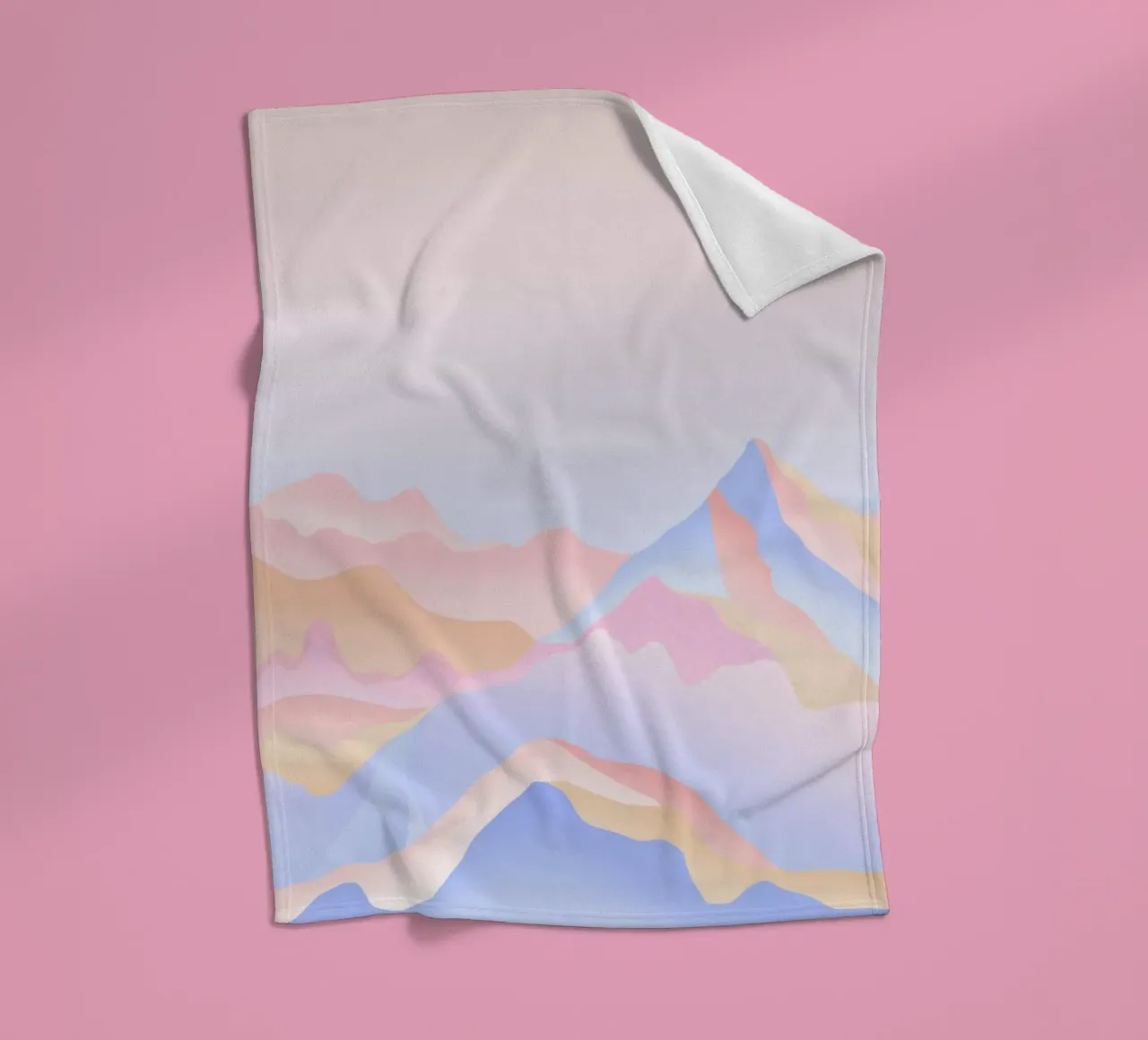 Mount Fleecedecke von Hanna Kastl-Lungberg